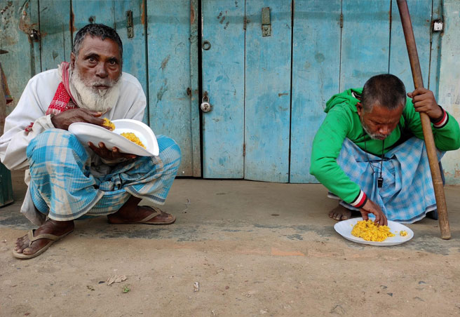 Feeding and housing the aged